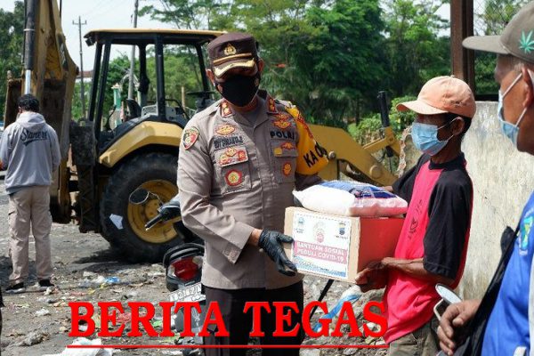 Kapolres Klaten serahkan Bantuan