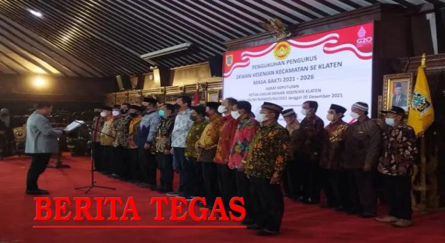 Pengukuhan Pengurus Dewan Kesenian Kecamatan Berita Tegas