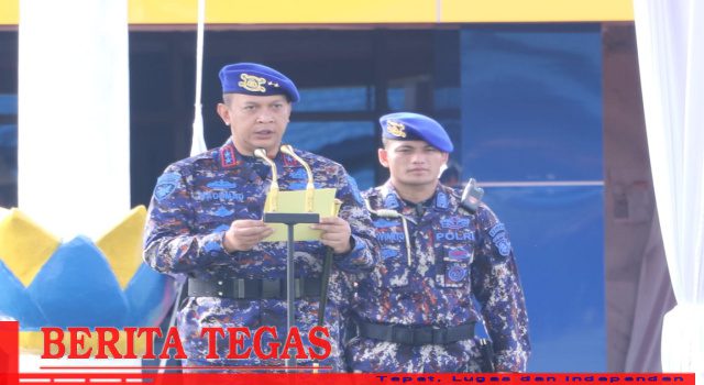 Kapolda Sumsel Irjen pol A Rachmad Wibowo Sik Pimpin Upacara HUT Polairud ke 72